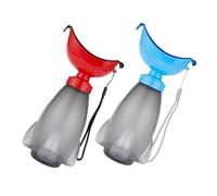 Gogogmee 2 Portable Urinal Rocket Shape Leakproof Training Potty For Travel Car Trips And Washable Pee Bottle