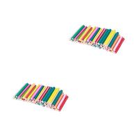 Gogogmee 2 Set Di Bastoncini Di Argilla Per Nail Art 3d Bastoncini Di Frutta Bastoncini Per Manicure Decorazioni Per Nail Art 5 X 50 Mm 50 Pezzi*2