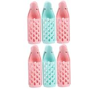 Gogogmee 2 Set Di Bigodini Per Strumenti Per Lo Styling Per Ricci Bigodini Grandi Materiale Abs Facili Da Usare 3 Pezzi * 2 Casuali