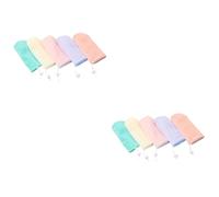 Gogogmee 2 Set Di Sacchetti Per Sapone Fatti A Mano Porta Sapone in Rete Con Coulisse Sacchetto Per Sapone Esfoliante Da Viaggio 5 Pezzi * 2