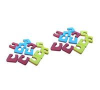 Gogogmee 2 Set Di Separatori Per Dita Dei Piedi Per Strumento Di Separazione Delle Dita Dei Piedi Distanziatori Per Smalto Per Unghie 144 Pezzi * 2 Casuali