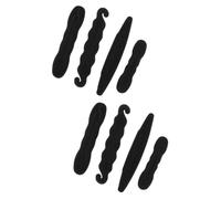 Gogogmee 2 Set Di Supporto Per Chignon Per Ragazzi E Ragazze Creatore Di Chignon Ciambella Spugna Per Intrecciare I Strumento Per Lo Styling 4 Pezzi * 2