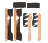Gogogmee 2 Set Spazzola per Binari Panno Lucidante per Stecche e Kit Pulizia Completo per Snooker e Pool Accessori Manutenzione per Casa e Club