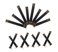 Gogogmee 20 Pezzi Chiusure Interne in Metallo per Borse e Fermagli Flessibili in per Portamonete Accessori per Cucito e Fai da Te