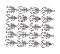 Gogogmee 20 pezzi Ciondoli Pendenti Forma Casco da Cavaliere in Lega Antico per Gioielli Fai da Te Adatti per Collane Bracciali Portachiavi e Decorazioni Artigianali