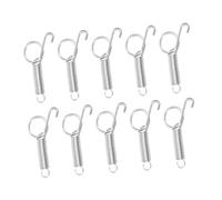 Gogogmee 20 pezzi Ganci in Metallo per Chiusura Porte Gabbia Conigli e Piccoli Animali Ganci Tensione Resistenti per Fissaggio Accessori e Armadietto