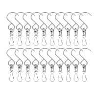 Gogogmee 20 Pezzi Gancio Per A Vento Parti Per A Vento Gancio Per Staffa Per Appendere Clip Per Appendere Girandole Supporto Per