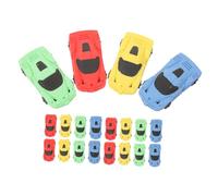 Gogogmee 20 Pezzi Gomme Auto Colorate per Studenti Gomme Cancellare Cartoon e Pratiche per Scuola e Ufficio Gommine Regalo Feste