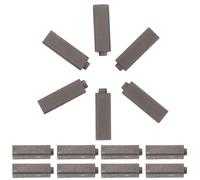 Gogogmee 20 pezzi Spazzole in Carbonio per Motore Elettrico Asciugacapelli Ricambio Resistente per Riparazione Motore Phon Carboncini di Precisione per Prestazioni Stabili e