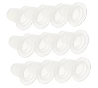 Gogogmee 200 pezzi Tazze in Silicone Trasparente per U-shaped Piccole Durevoli e Facili Contenitori per Pigmenti Tattoo e Microblading Accessori Professionali per