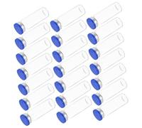 Gogogmee 20pezzi Fiale di Vetro con Tappo Bottiglie di Vetro Trasparente per Campioni Liquidi e Polveri Piccole Fiale di Ermetiche per Conservazione di Campioni