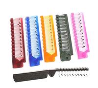Gogogmee 20pezzi Pettini Pieghevoli Professionali Per Viaggi Pettini Compatti Per Acconciature Strumenti Per Donne Design Massaggiante e Portatile Per Campeggio e