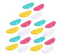 Gogogmee 20pezzi Rullo Spremi-dentifricio Clip di Supporto Dispositivo per Spremere Tubetti di Plastica Adatto per Dentifricio Crema per Mani e Detergente per Viso per Uso Domestico