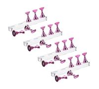 Gogogmee 20pezzi Supporti Per Unghie Magnetici Espositore Per Tips Unghie Manicure Per Principianti e Professionisti Per Scuole Nail Art e