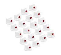 Gogogmee 20pezzi Ugelli per Vernice Spray Tappi per Bombolette Vernice Spray Punte per Ugelli per Bombolette Accessori per Ricambi per per