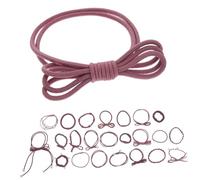 Gogogmee 24 Elastici Per Ad Alta Elasticità Anti-danno Per Donne E Ragazze Set Di Fermagli Per