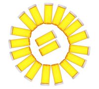 Gogogmee 24 Pezzi Contenitori Pillole da Viaggio Arancioni con Tappo Organizer Compatto per Medicinali Scatole Resistenti Anti-perdita per Viaggi e Uso Quotidiano