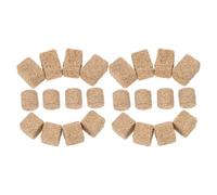 Gogogmee 24 Pezzi Mini Balle di Fieno Decorative in Miniatura, Set 3 Forme Assortite per Casa delle Bambole e Decorazioni Autunnali, Accessori Artigianali Fai da Te per Scenari Western