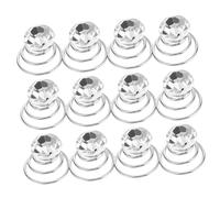 Gogogmee 24 Pz fibbia a chiocciola barrette forcine hair accessories hair clips hair charms molletta viola gemme per spillo fibbia per fibbie per lega Silver