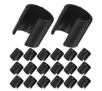 Gogogmee 25 Pezzi Clip per Aste Bandiera da Calcio in Abs Supporti Resistenti e Leggeri per Bandiere da Allenamento Fissaggi Sicuri per Attrezzatura Calcistica Accessori per Pratiche