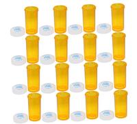 Gogogmee 25 pezzi Contenitori Medicine in Plastica PP Alimentare con Tappo Sicuro Antibambino Organizer Portatile per Viaggio con Chiusura Ermetica Protettiva Scatola Compatta e Leggera