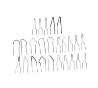 Gogogmee 25pezzi Punte per Pirografia Pz Punte di Ricambio in Ferro per Saldatore Kit per Macchina per Pirografia Filo Metallico per Lavorazione Artistica