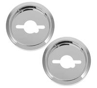 Gogogmee 2pezzi Base per Manopola del Gas Base per Manopola Interruttore per della Stufa Girevole in Plastica Copertura per del Piano Cottura da