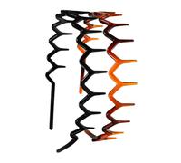 Gogogmee 2pezzi Fascia Per Capelli Pettine Denti in Plastica Design Elegante e Minimalista Adatta Diverse Occasioni Dalla Vita Quotidiana Allo Sport