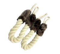 Gogogmee 2pezzi Ferma Porta Da Maniglia Cuneo Per Porte Che Sbattono Coperture Per Finestre e Porte Fermaporte Anticollisione Corda Decorativa