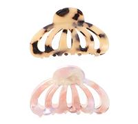 Gogogmee 2pezzi Mollette Per Stile Bohemien Fermagli Per Resistente Accessori Eleganti Per Donne Colori e Chiara