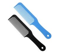 Gogogmee 2pezzi Pettine Antistatico Per Capelli Pettine in Plastica Per Acconciature Portatile Per Barbiere Accessori Per Parrucchieri Delicato Per Casa e Negozio