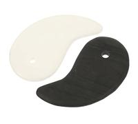 Gogogmee 2pezzi Raschiatori Per Massaggio Multi-funzione Pannello Scraping Portatile Per Viso e Corpo Strumento Di Guasha Per Rilassamento e Stimolazione Della Circolazione