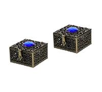 Gogogmee 2pezzi Retrò Per Rosari Cattolici Portagioie Vintage Per e Braccialetti Per Speciali