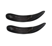 Gogogmee 2pezzi Strumento Guasha Per e Corpo Penna Per Agopuntura e Dei Punti Di Pressione Realizzato in Corno Di Bue Naturale Nero Confortevole Da Usare Adatto Tutti i Tipi