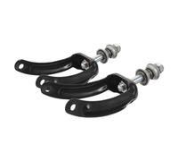 Gogogmee 2pezzi Supporto Per Ruota Anteriore in Metallo Per Rotelle Staffa Ricambio Per Ruota Forniture Per Rotelle Compatibile Ruote Facile Installazione e Utilizzo