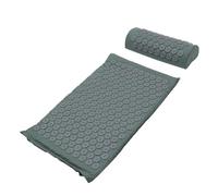 Gogogmee 2pezzi Tappetino Massaggiante Antiscivolo Con Cuscino Per Agopressione Set Yoga Rilassante Con Borsa Per Muscolatura e Stress