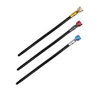 Gogogmee 3 Bastoni da in Plastica per Costume Decorativi e Leggeri per Party e Halloween Accessori per Maghi e Re Design Elegante e Facile da Montare