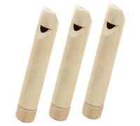 Gogogmee 3 Fischio legno per giocattoli kazoo strumento musicale Strumenti Flauto dei flauto giocattolo per strumenti musicali per