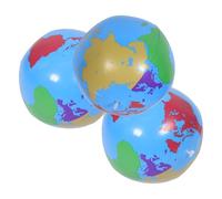 Gogogmee 3 Globo Da 982 Pollici Gonfiabile Pallone Da Spiaggia Per Feste Estive In Spiaggia Giochi In Piscina Geografia Educazione E Interazione
