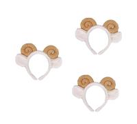 Gogogmee 3 Pezzi Cerchietto Per Con Orecchie Di Pecora Copricapo Versatile Per Donna