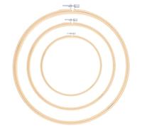 Gogogmee 3 Pezzi Cerchio Da Ricamo Con Vite In Ottone Cerchio Da Ricamo Base Per Ghirlanda Fai Da