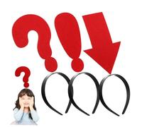 Gogogmee 3 Pezzi Fasce Creative per con Simboli Divertenti Cerchietti Halloween e Carnevale Accessori Costume Unici e Confortevoli