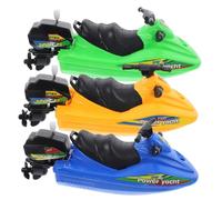 Gogogmee 3 pezzi Giocattoli da Bagnetto Vento per Motoscafi Galleggianti Colorati Gioco Bagno Sicuro per Ragazzi e Ragazze Stimola Coordinazione e Divertimento Acquatico