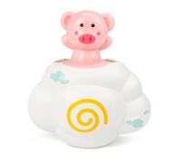 Gogogmee 3 pezzi Giochi da Bagno Galleggianti Animali Nascosti Elefante Maiale Orso con Funzione Spruzzo Acqua Giochini Bagnetto Divertenti per Sviluppo Coordinazione e Stabilità