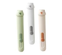 Gogogmee 3 Pezzi Infila Ago e Scucitore Design Compatto con Motivo Orso Strumento per Infilatura e Rimozione Cuciture per Cucito Mano e Ricamo