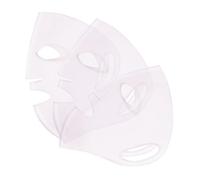 Gogogmee 3 Pezzi Maschere Silicone Riutilizzabili Copertura Beauty Mask Cover Adatta per Maschere in Design Morbido e Adattabile e Pieghevole per Viaggio