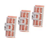 Gogogmee 3 pezzi per Grandi con Clip Fisse per Styling Arricciacapelli Autoadesivi per Frangia Radici e Code Strumenti DIY per Morbide e Naturali