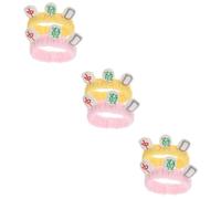 Gogogmee 3 Set Di Divertenti Fasce Per in Peluche Per Ragazze Per La Della Pelle Per Il Lavaggio Del Viso Per Spa 2 Pezzi * 3