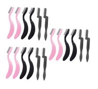 Gogogmee 3 Set Di Kit Per La Delle Sopracciglia Con Finitura Naturale Pettine Pieghevole in Acciaio Inossidabile Spazzola Per Sopracciglia Strumento Per Il Trucco Per Il Contorno 6 Pezzi*3