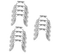 Gogogmee 3 Set Di Naselli Per Occhiali Morbidi Per Montatura E Ponte Comodo Supporto Per Il Naso 4 Pezzi * 3